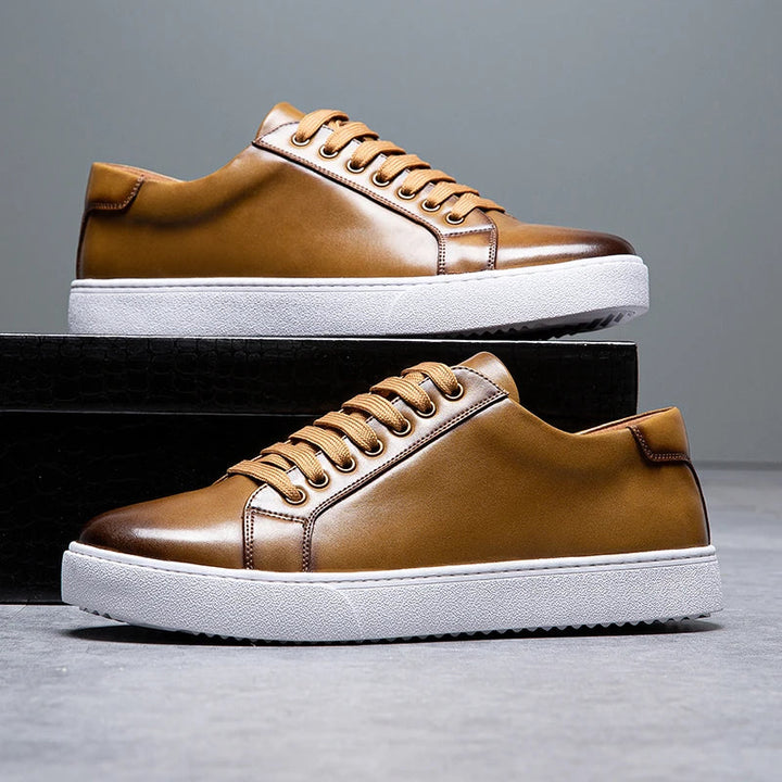 Franco™ - Leren herensneaker