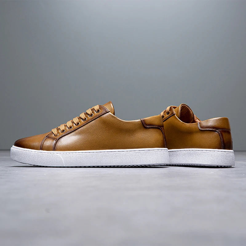 Franco™ - Leren herensneaker