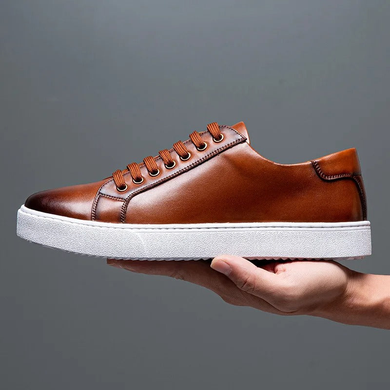 Franco™ - Leren herensneaker